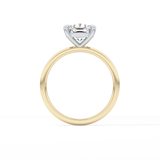 Cushion Solitaire Lab Grown Diamond Engagement Ring