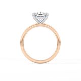 Cushion Solitaire Lab Grown Diamond Engagement Ring