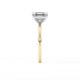 Asscher Solitaire Lab Grown Diamond Engagement Ring