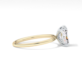 Radiant Solitaire Lab Grown Diamond Engagement Ring