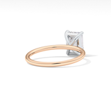 Radiant Solitaire Lab Grown Diamond Engagement Ring