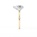 Pear Solitaire Lab Grown Diamond Engagement Ring