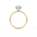 Pear Solitaire Lab Grown Diamond Engagement Ring