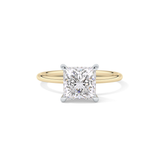Princess Solitaire Lab Grown Diamond Engagement Ring