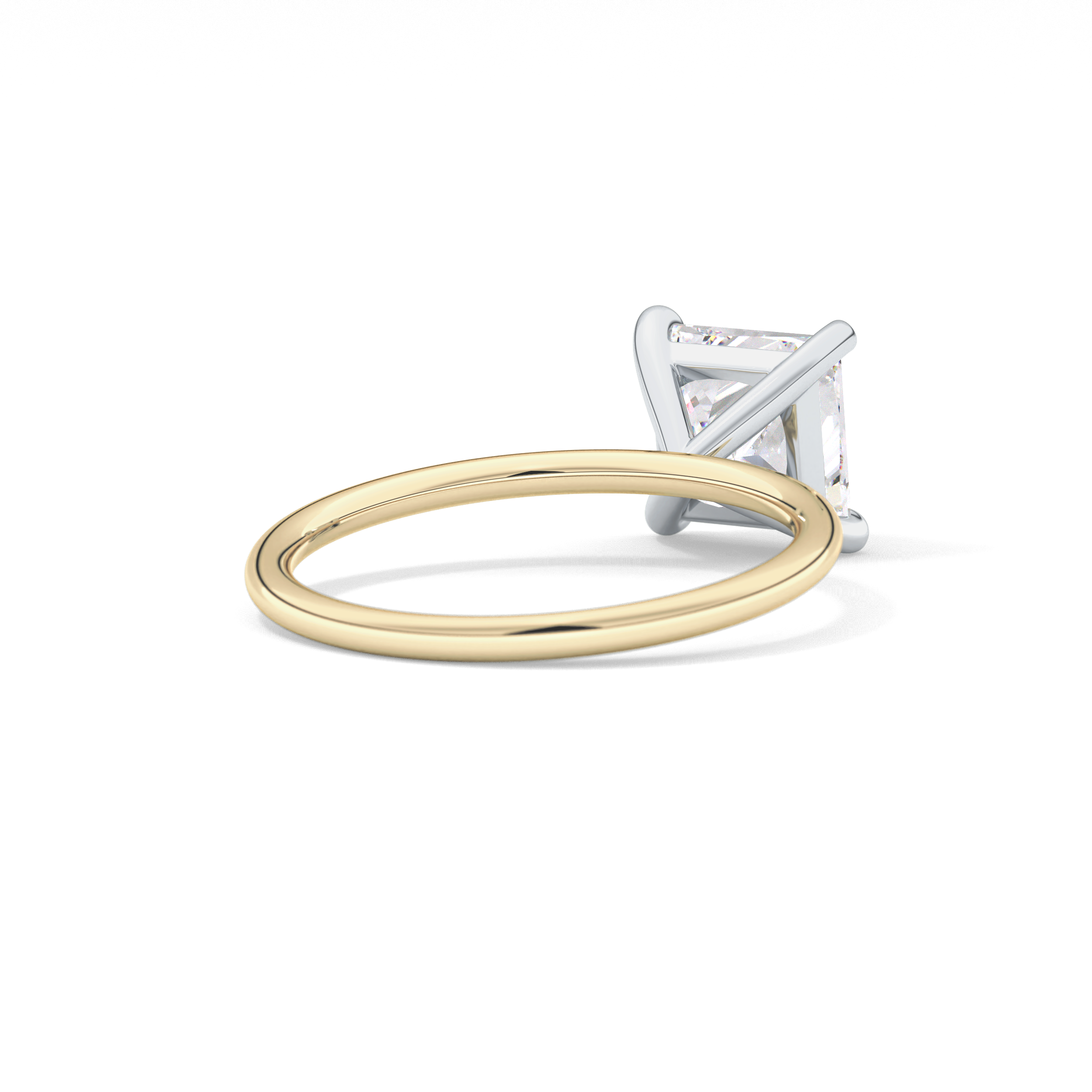 Princess Solitaire Lab Grown Diamond Engagement Ring