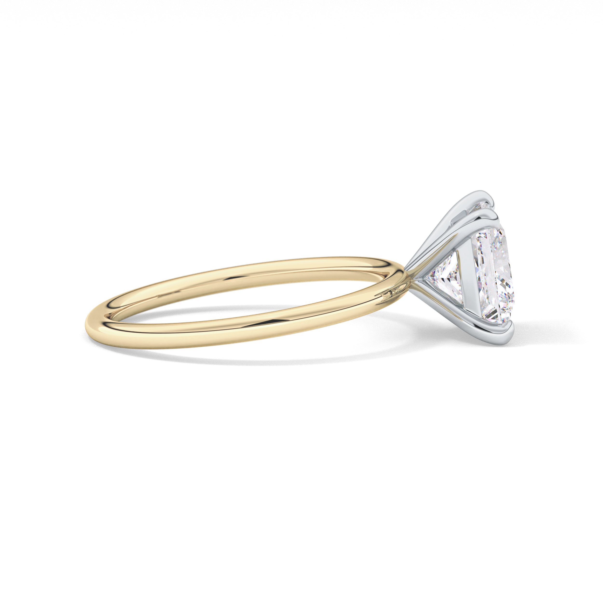 Princess Solitaire Lab Grown Diamond Engagement Ring