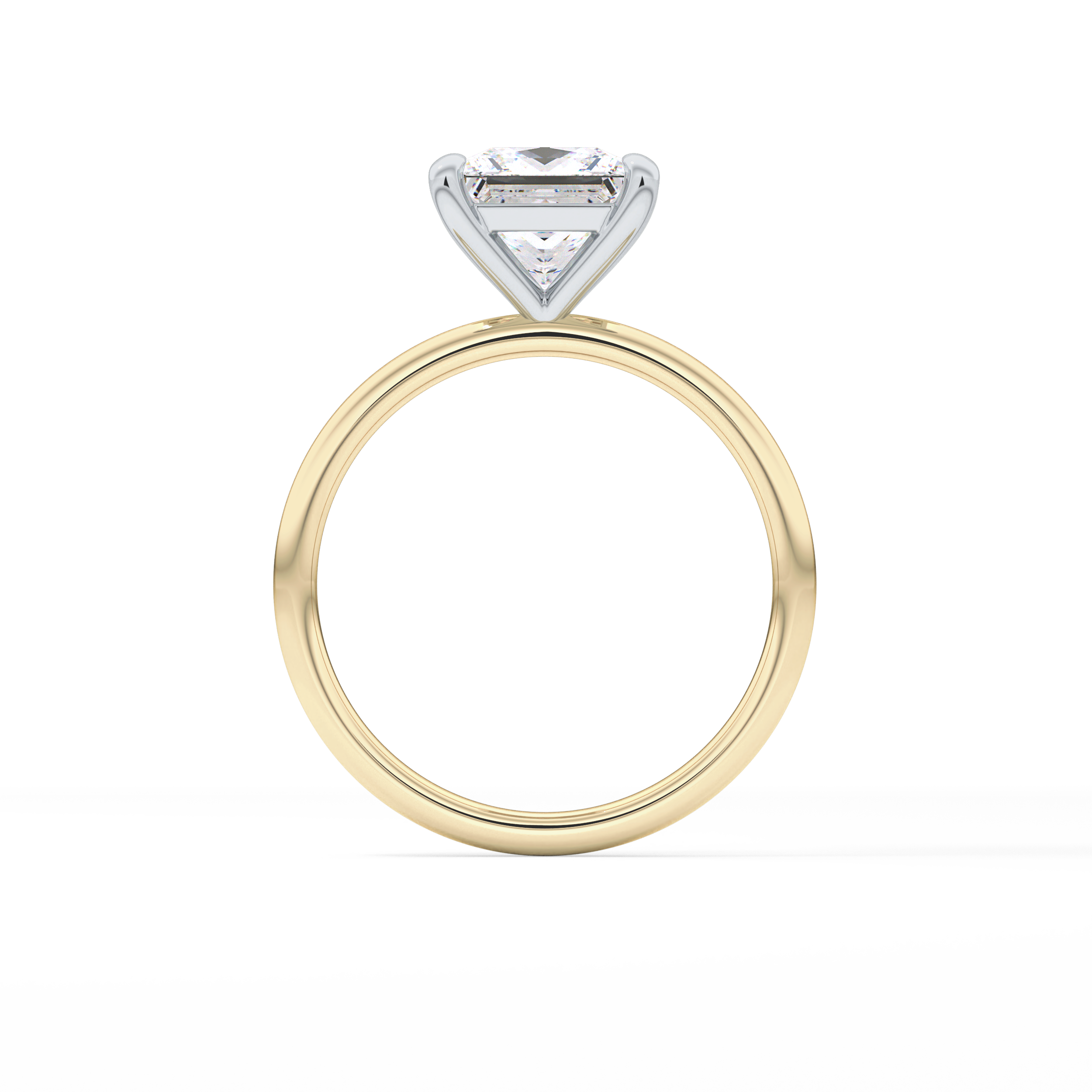 Princess Solitaire Lab Grown Diamond Engagement Ring