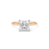 Princess Solitaire Lab Grown Diamond Engagement Ring
