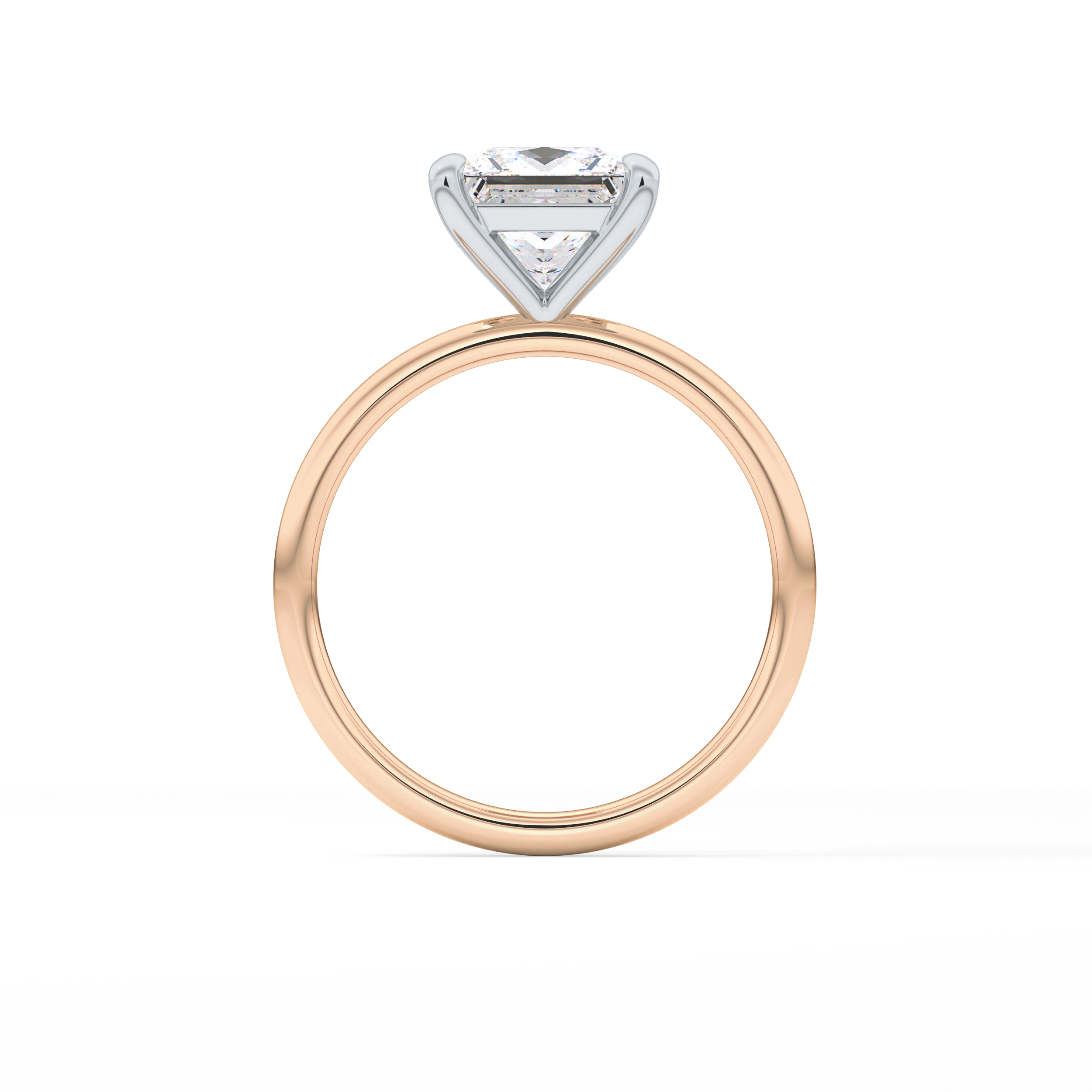 Princess Solitaire Lab Grown Diamond Engagement Ring