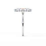 Marquise Three Stone Lab Grown Diamond Engagement Ring