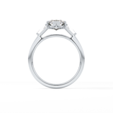 Marquise Three Stone Lab Grown Diamond Engagement Ring
