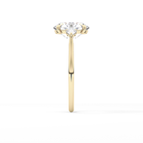 Oval Three Stone Lab Grown Diamond Engagement Ring