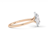 Oval Halo Lab Grown Diamond Engagement Ring