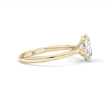 Oval Solitaire Lab Grown Diamond Engagement Ring