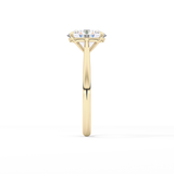 Oval Solitaire Lab Grown Diamond Engagement Ring