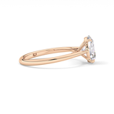 Oval Solitaire Lab Grown Diamond Engagement Ring
