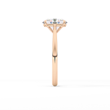 Oval Solitaire Lab Grown Diamond Engagement Ring