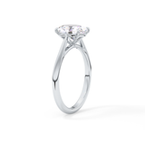 Oval Solitaire Lab Grown Diamond Engagement Ring