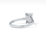 Radiant Solitaire Lab Grown Diamond Engagement Ring