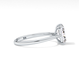 Radiant Solitaire Lab Grown Diamond Engagement Ring