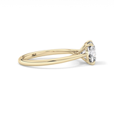 Cushion Solitaire Lab Grown Diamond Engagement Ring