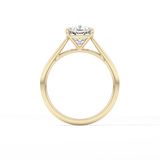 Cushion Solitaire Lab Grown Diamond Engagement Ring