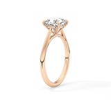 Cushion Solitaire Lab Grown Diamond Engagement Ring