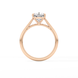 Cushion Solitaire Lab Grown Diamond Engagement Ring