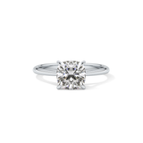 Cushion Solitaire Lab Grown Diamond Engagement Ring