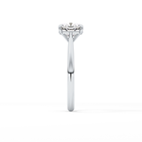 Cushion Solitaire Lab Grown Diamond Engagement Ring