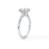 Cushion Solitaire Lab Grown Diamond Engagement Ring