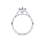 Cushion Solitaire Lab Grown Diamond Engagement Ring