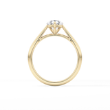 Pear Solitaire Lab Grown Diamond Engagement Ring