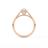Pear Solitaire Lab Grown Diamond Engagement Ring
