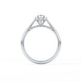 Pear Solitaire Lab Grown Diamond Engagement Ring