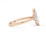 Marquise Solitaire Lab Grown Diamond Engagement Ring