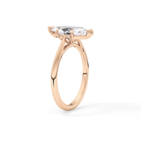 Marquise Solitaire Lab Grown Diamond Engagement Ring