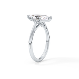 Marquise Solitaire Lab Grown Diamond Engagement Ring