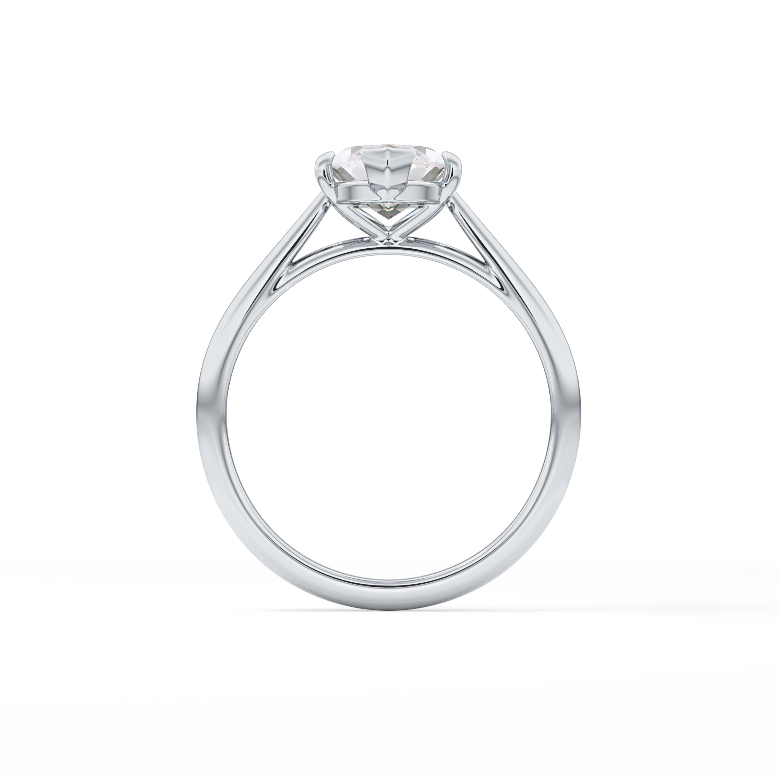 Marquise Solitaire Lab Grown Diamond Engagement Ring