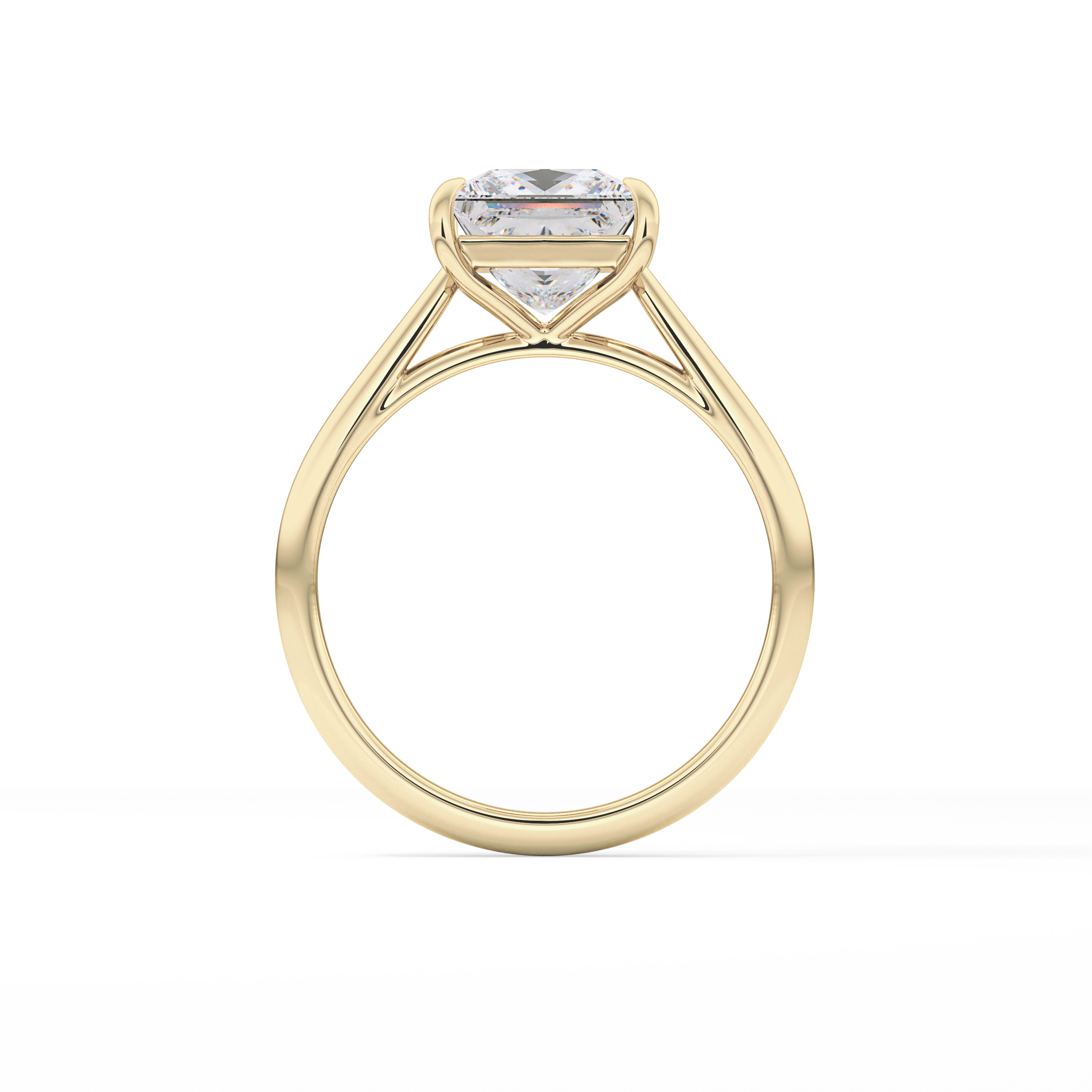 Princess Solitaire Lab Grown Diamond Engagement Ring
