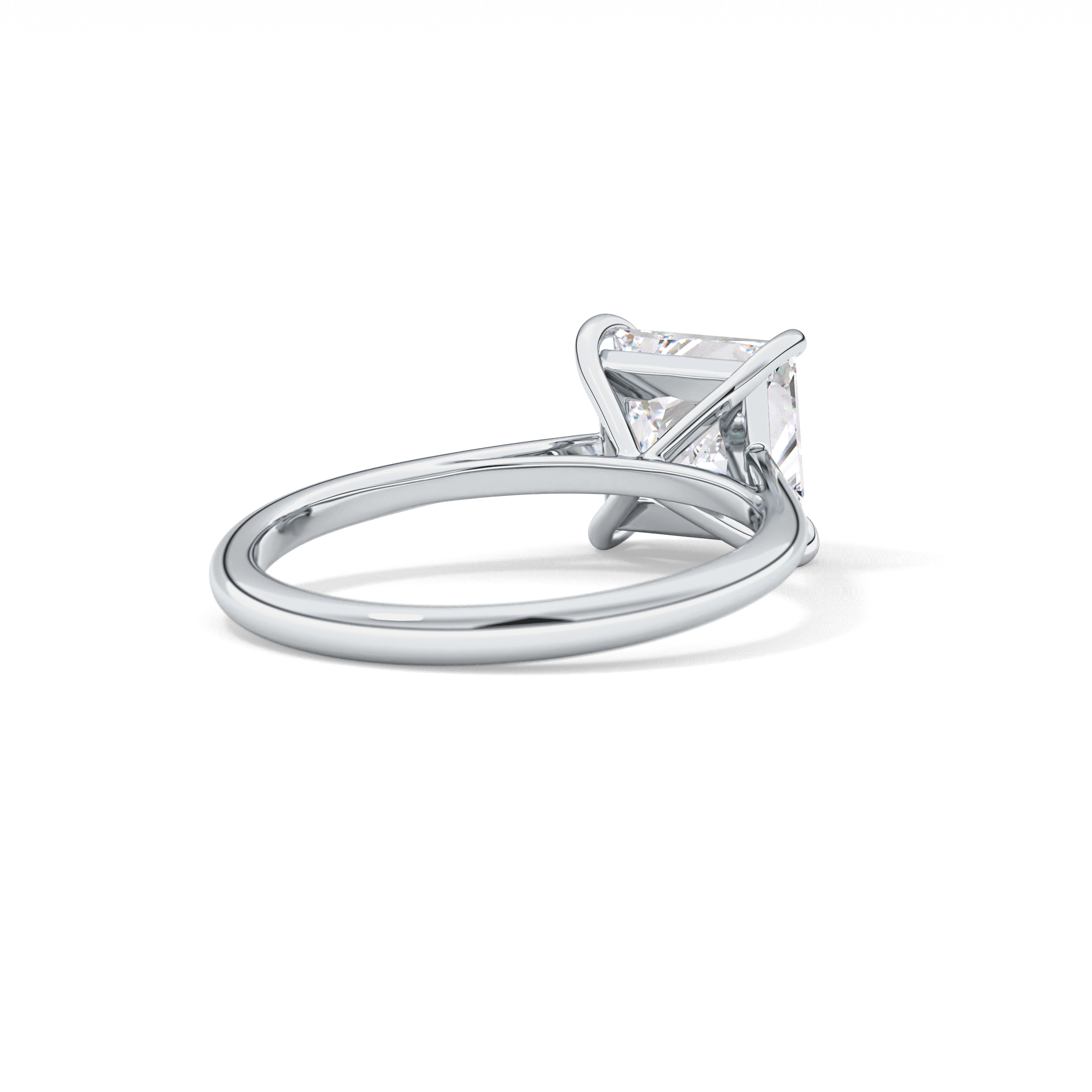 Princess Solitaire Lab Grown Diamond Engagement Ring