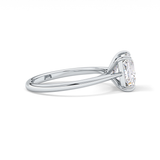 Princess Solitaire Lab Grown Diamond Engagement Ring