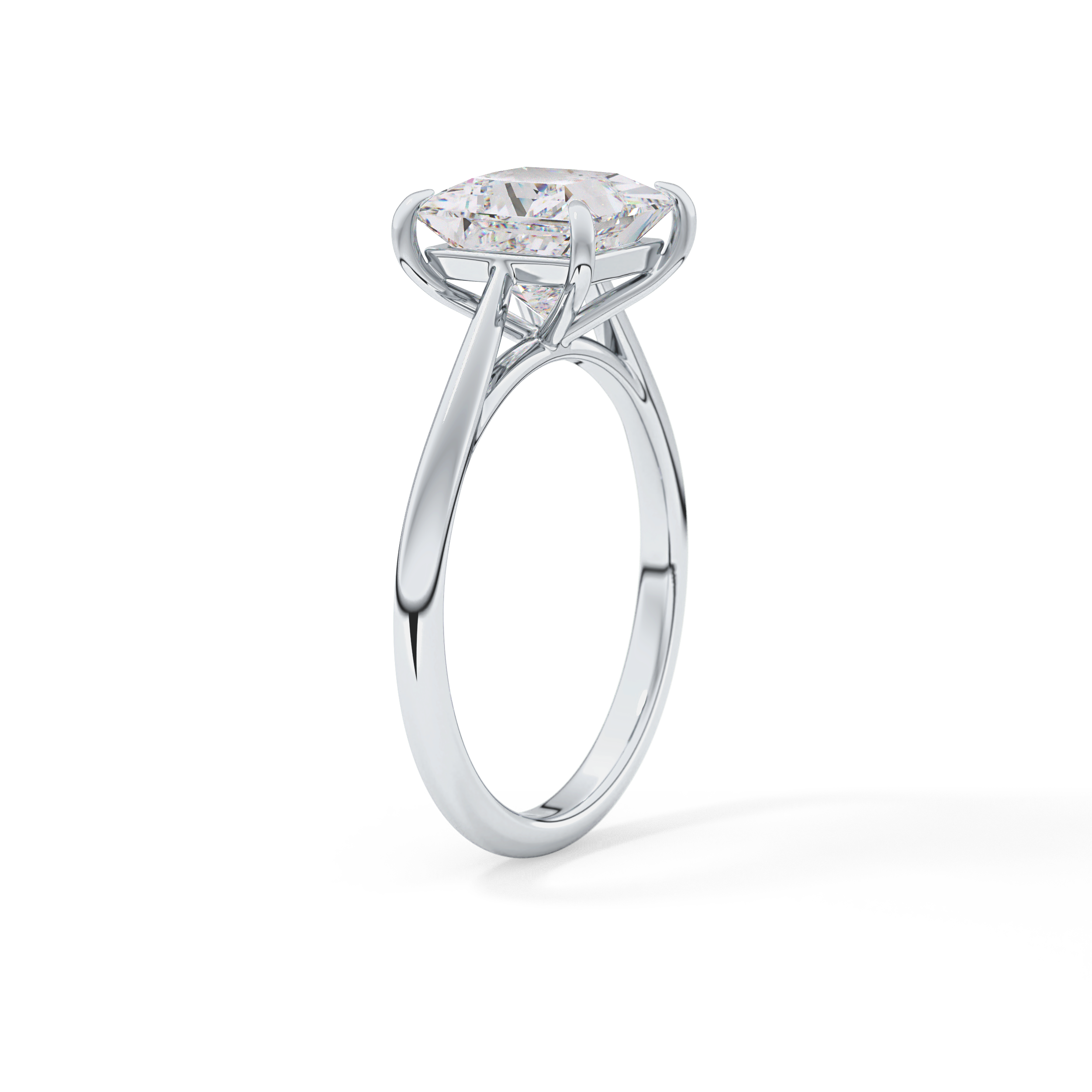 Princess Solitaire Lab Grown Diamond Engagement Ring