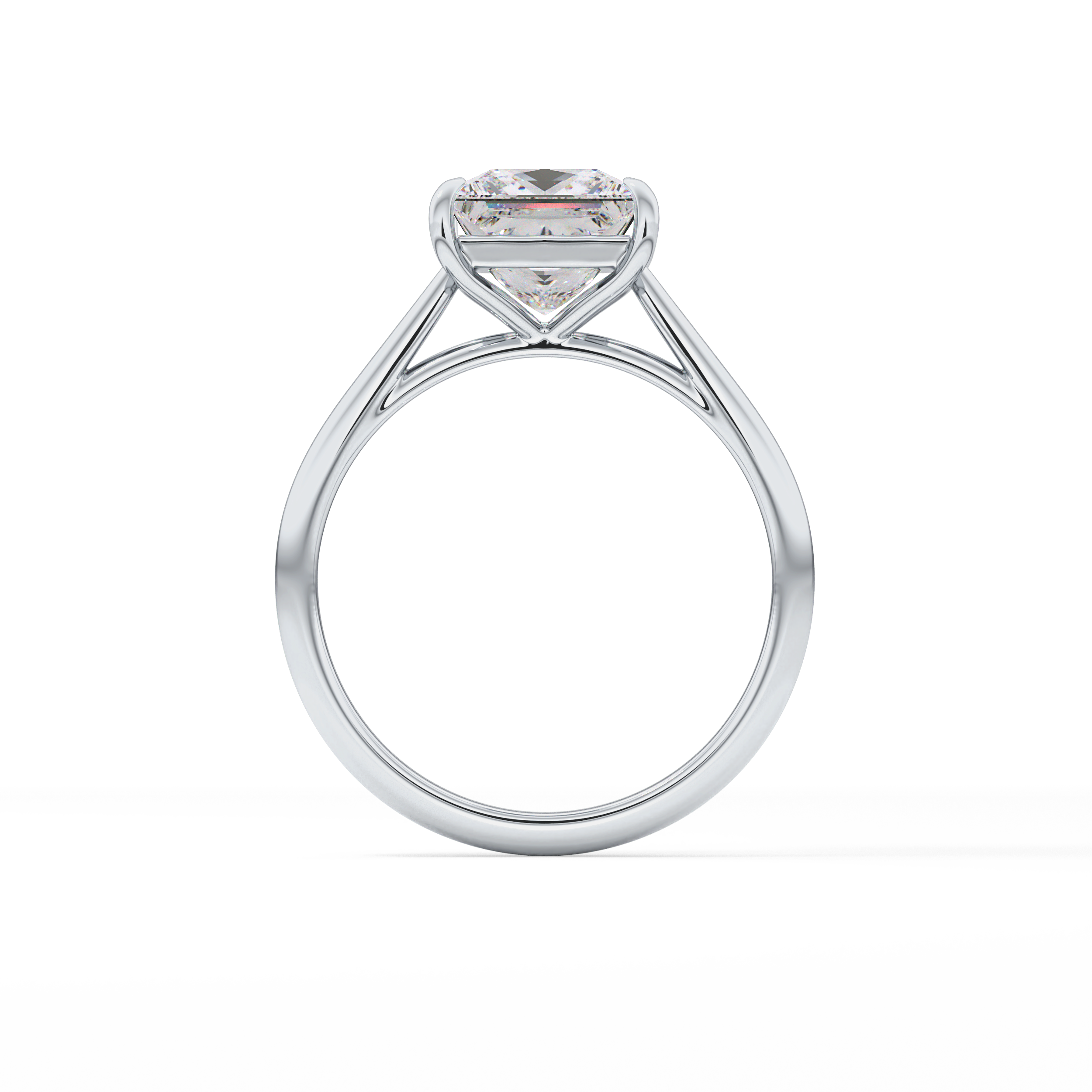 Princess Solitaire Lab Grown Diamond Engagement Ring