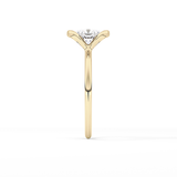 Cushion Bezel Lab Grown Diamond Engagement Ring