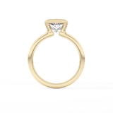 Cushion Bezel Lab Grown Diamond Engagement Ring