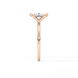 Cushion Bezel Lab Grown Diamond Engagement Ring