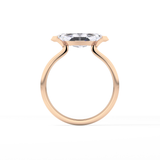 East West Marquise Solitaire Lab Grown Diamond Engagement Ring