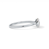 East West Marquise Solitaire Lab Grown Diamond Engagement Ring