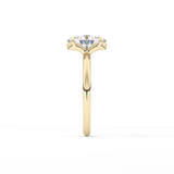 Oval Solitaire Lab Grown Diamond Engagement Ring